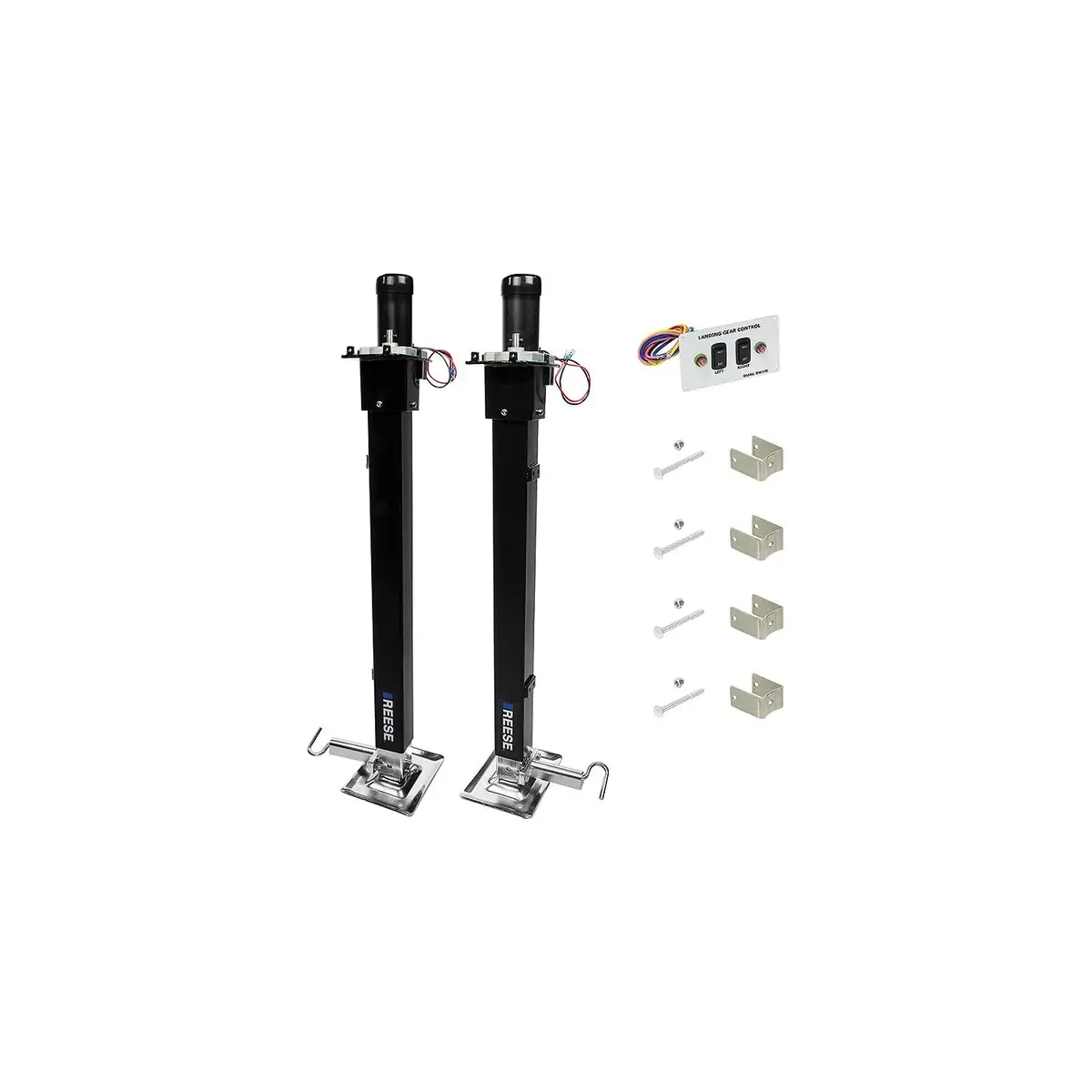 Reese 500708 Dual Output Fifth Wheel Rv Landing Gear 1