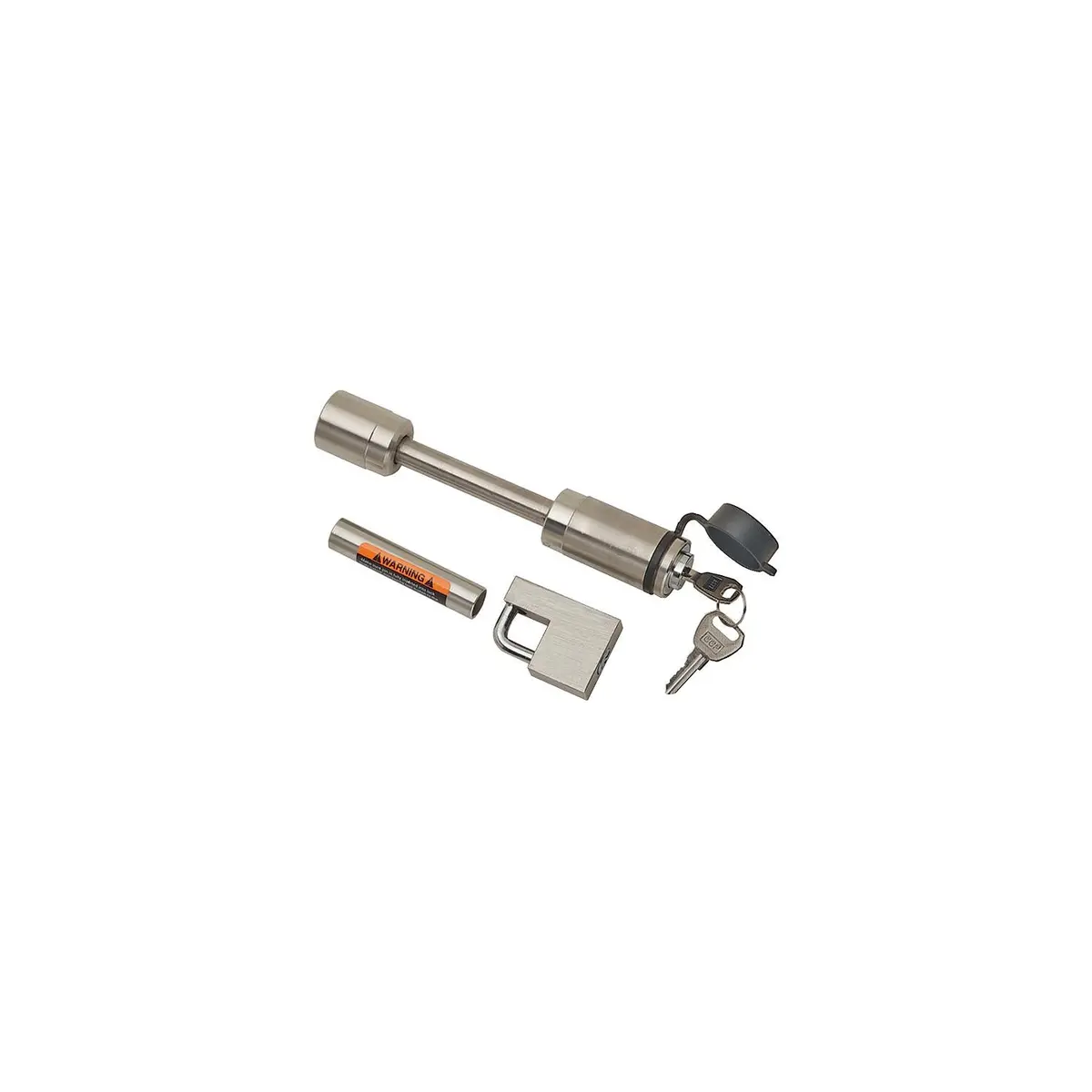 Fulton 580406 Stainless Steel Receiver And Coupler Lock Combo 1