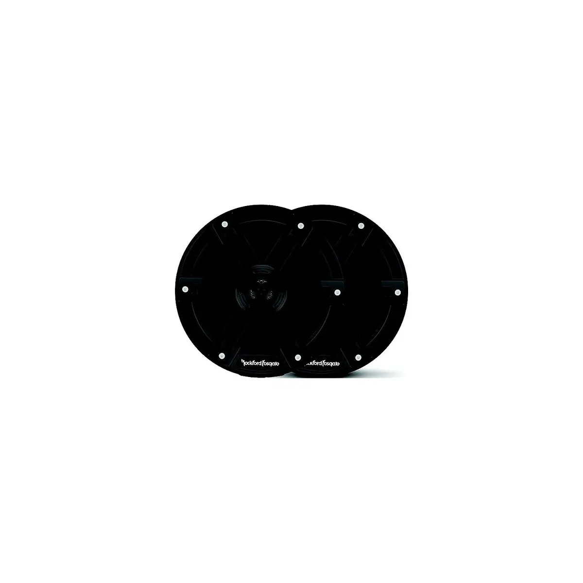 Rockford Fosgate M0-65B 6.5" Marine Grade Speakers, Black 1