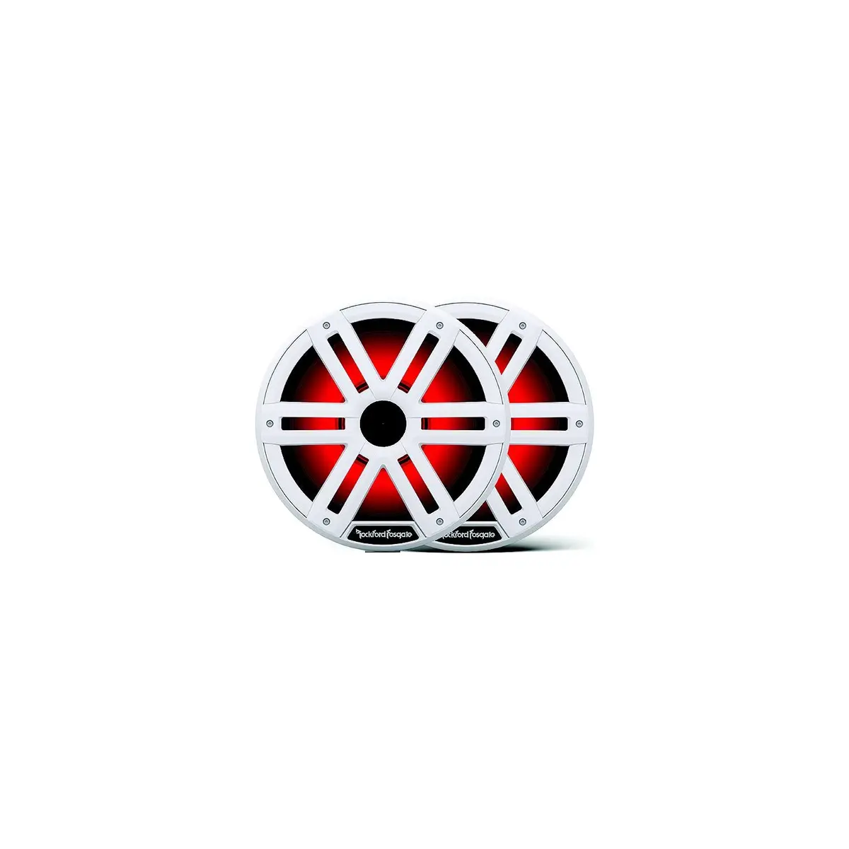 Rockford Fosgate M2-10H Rockford-Fosgate Color Optix 2-Way Horn Loaded Speaker, White 1
