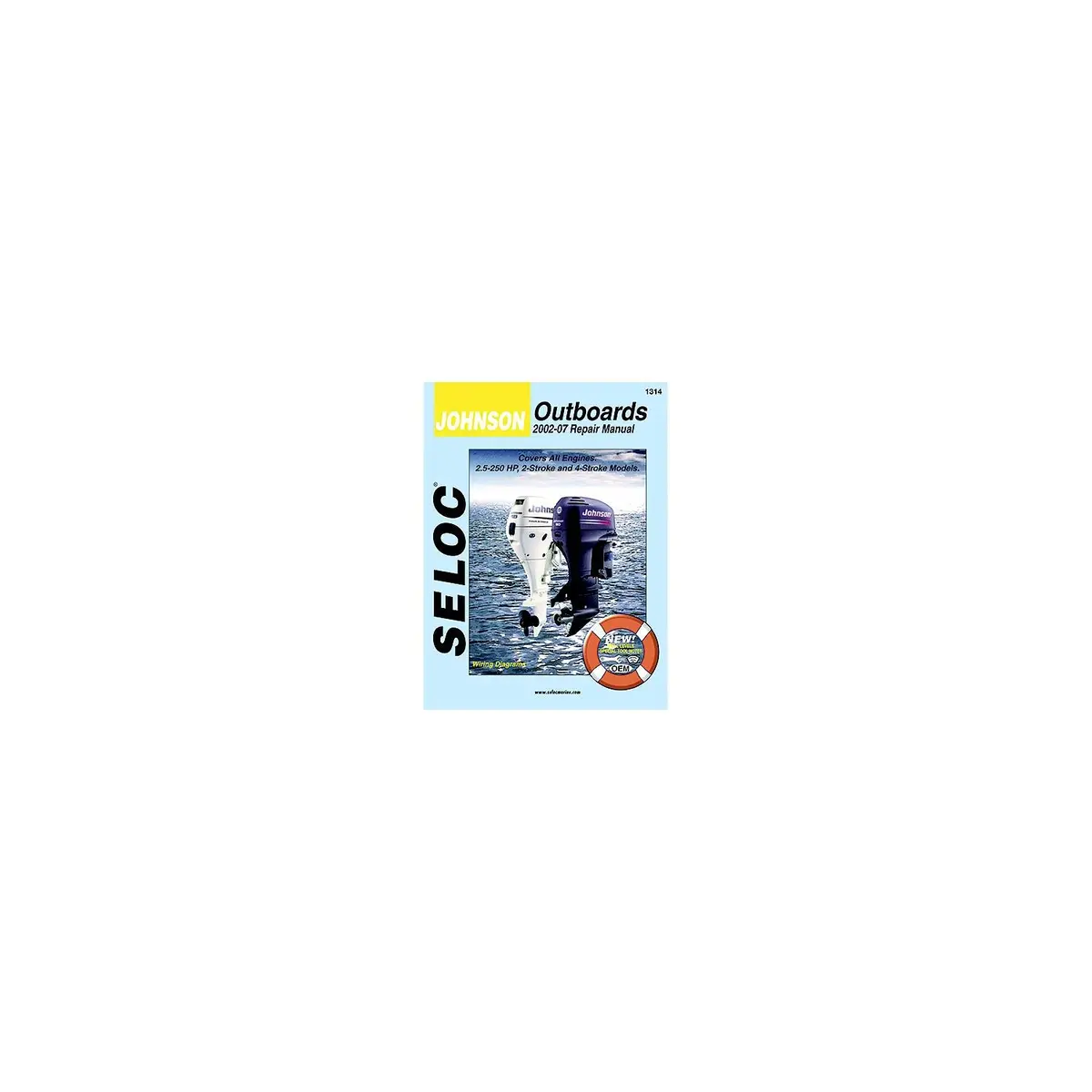Seloc 18-01301 Marine Manual For Johnson/Evinrude Outboards 1