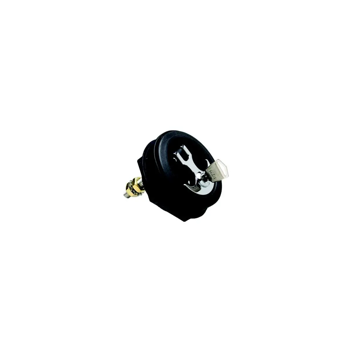 Th Marine Alc-1-Dp T-H Marine Locking Anchor Handle Latch, Black Body, Chrome Handle 1