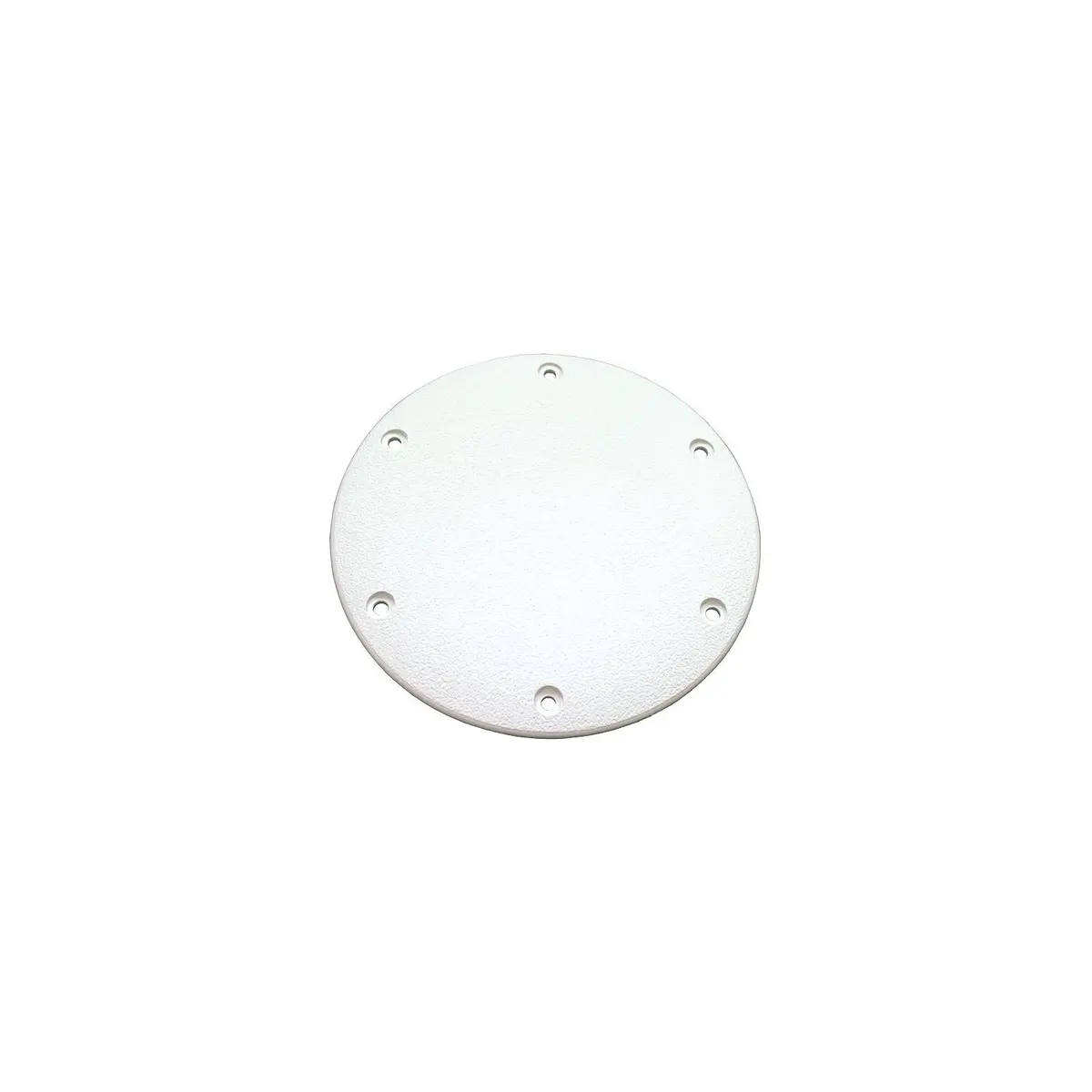 Th Marine Dssdp-1-2-Dp T-H Marine Designer Series Screw Down Deck Plate 6" Od, Polar White 1