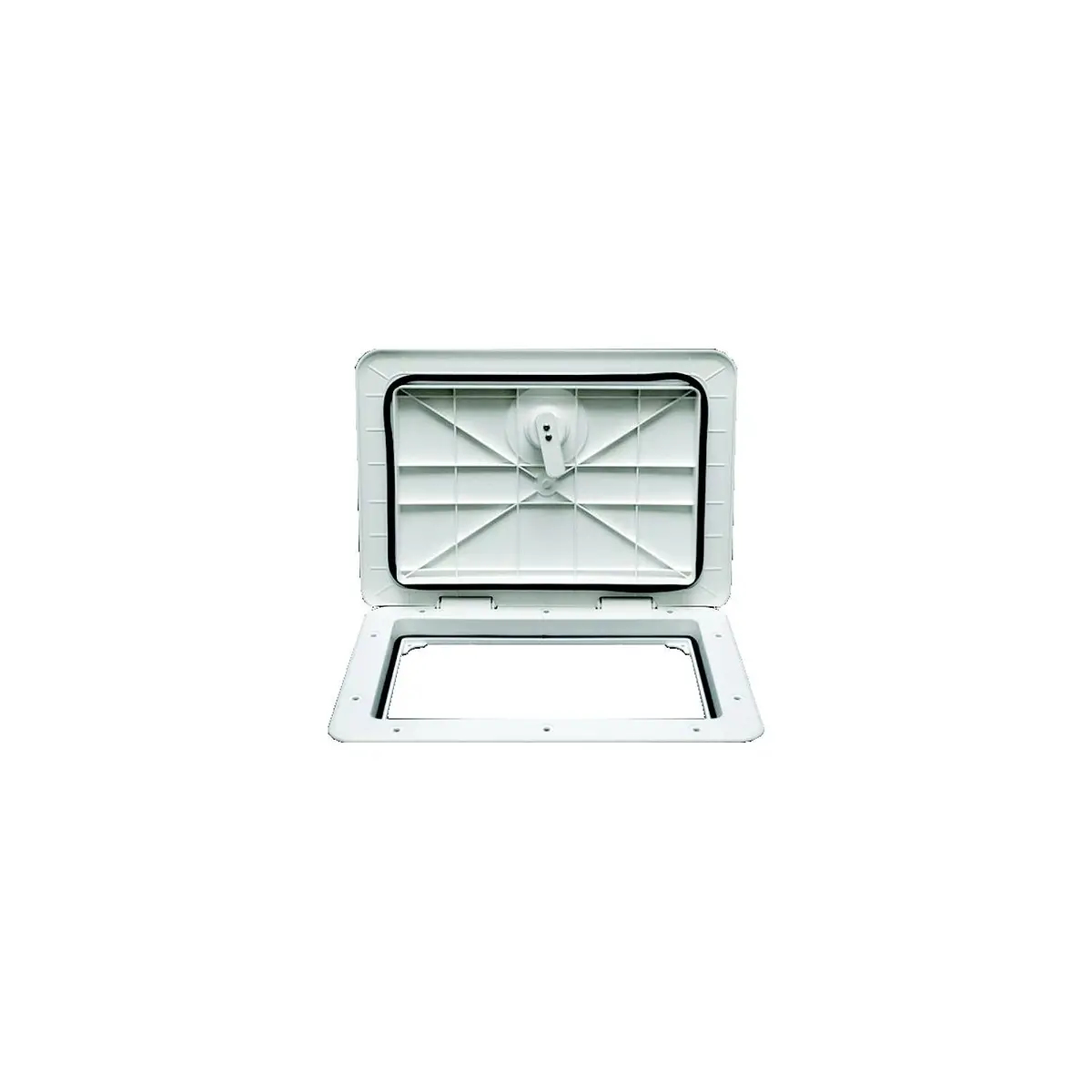 Th Marine Hat-1317-2-Dp T-H Marine Sure-Seal Non-Locking Access Hatch 12-3/4" X, 17-3/4", Polar White 1