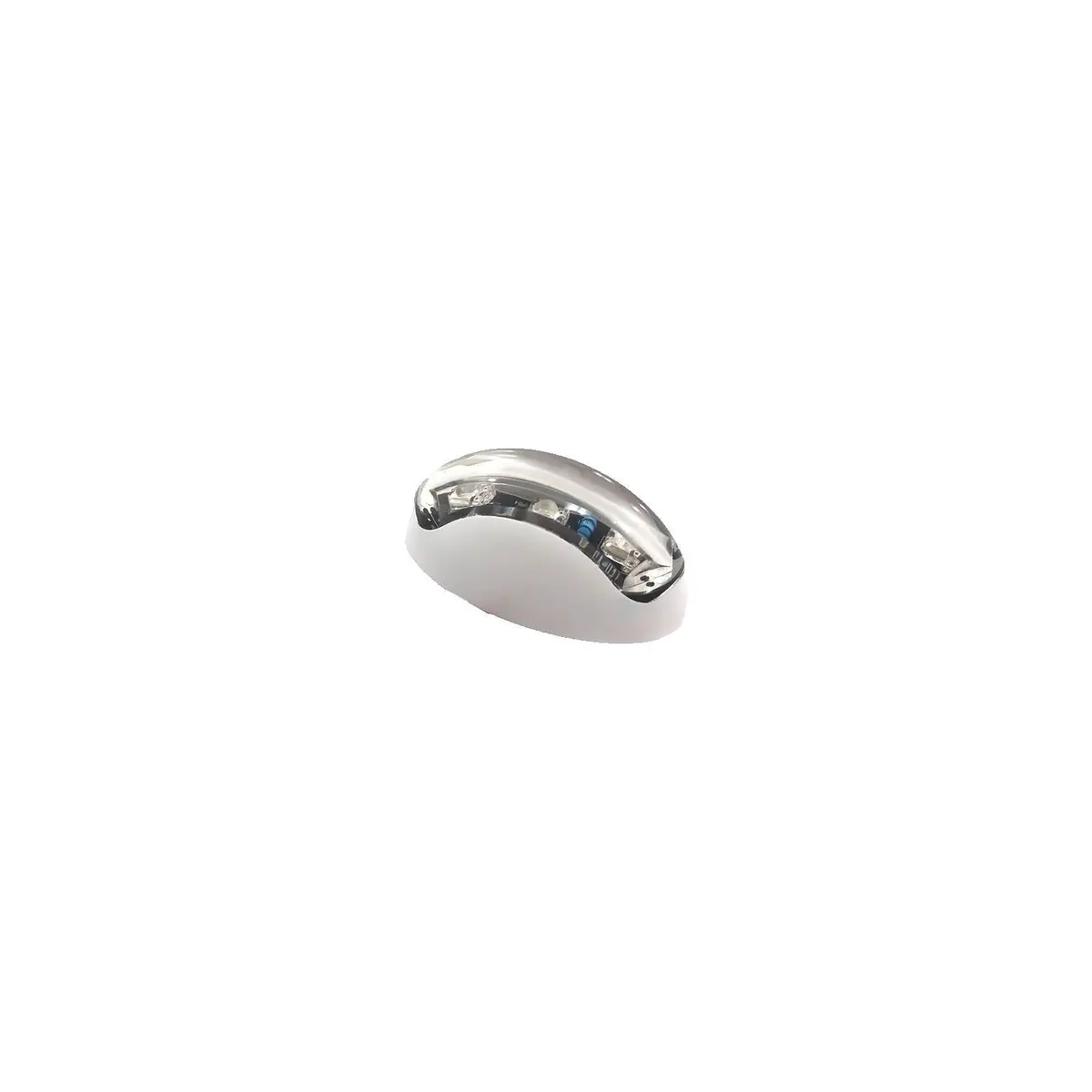 Th Marine Led-71000-Dp Oval Courtesy Light, White W/White Leds 1