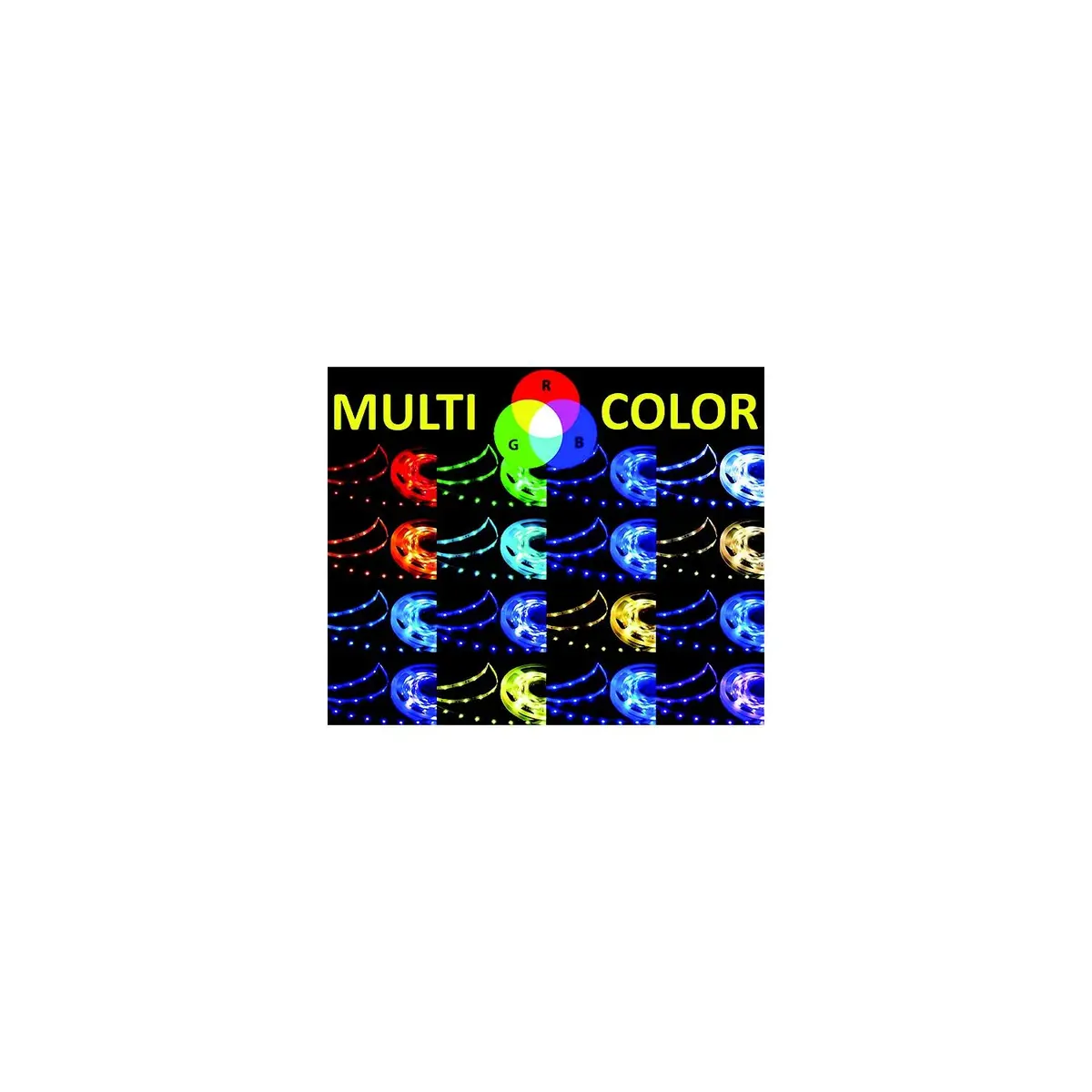 Th Marine Led-Sm20-Rgb-Dp Led Rgb Color Changing Flat Rope Light, 20' 1