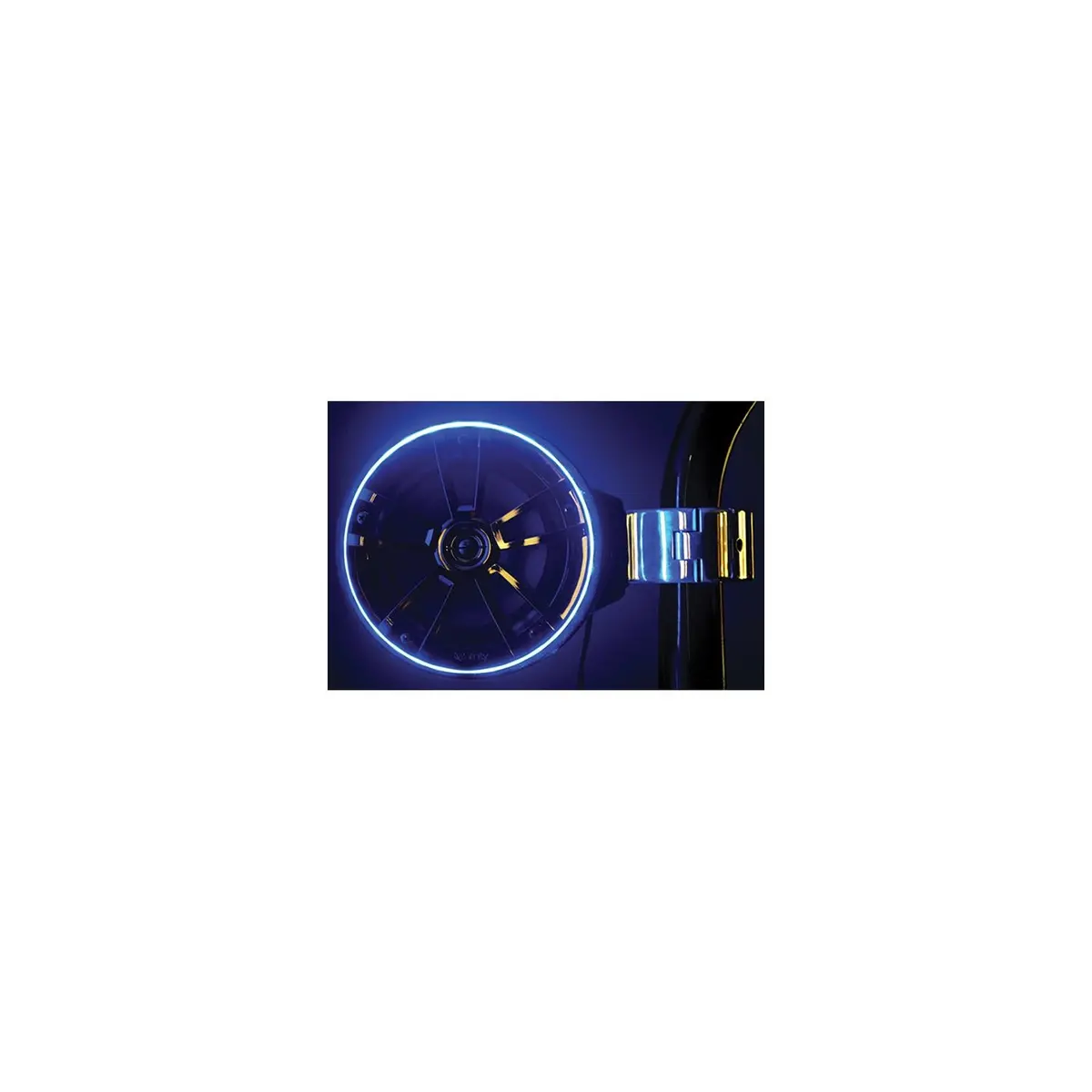 Th Marine Led-Smskr-B-Dp 6-1/2" Speaker Led Accent Ring, Blue 1