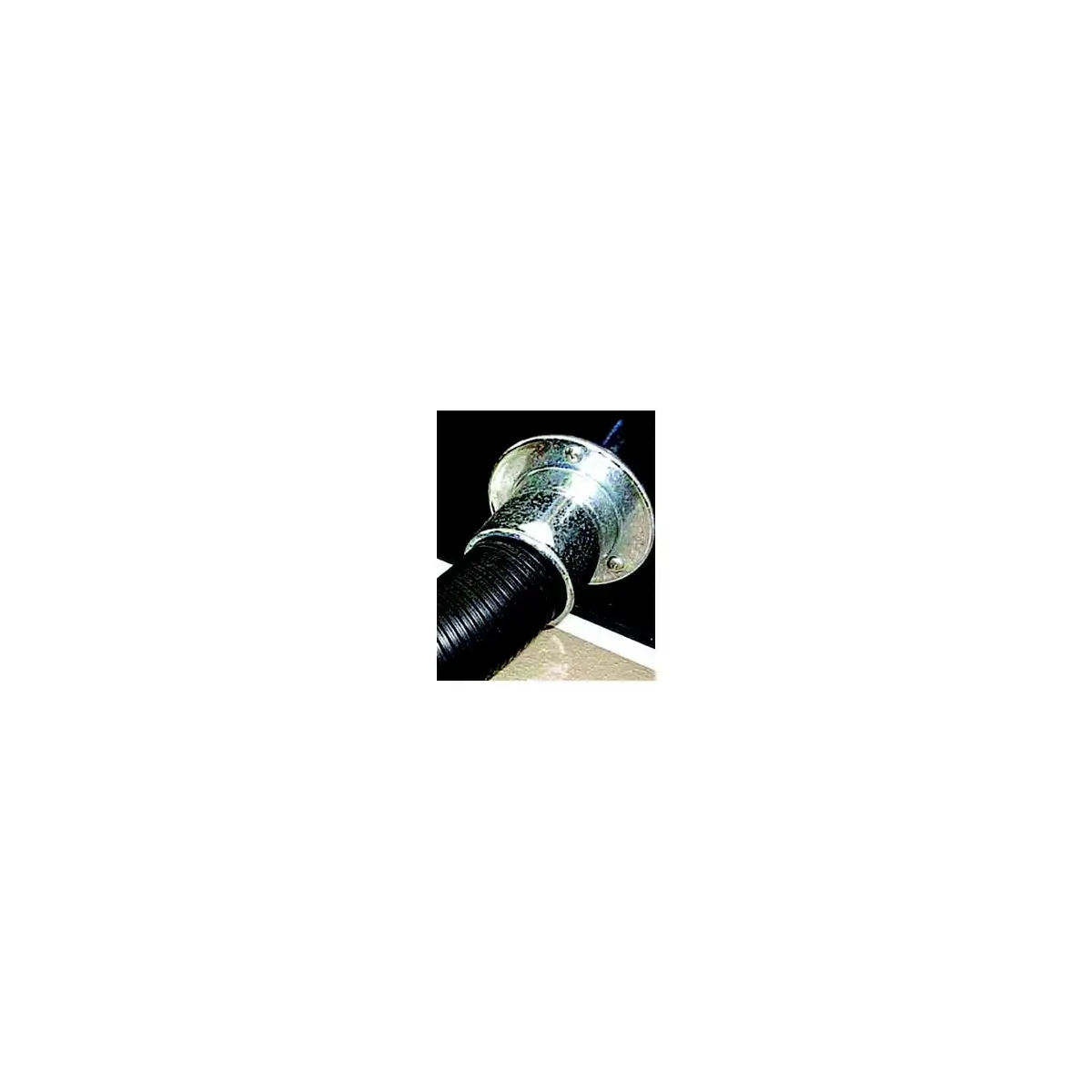 Th Marine Rfk-1Cp-Dp T-H Marine Chrome Rigging Flange Hose & 4' Of 2" Black Hose 1