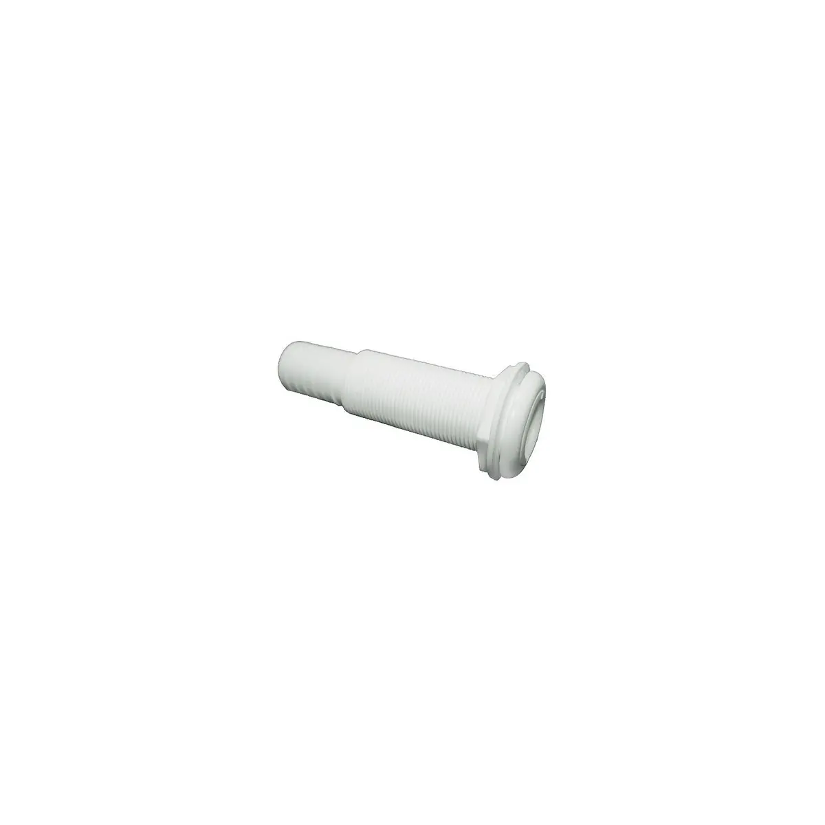 Th Marine Th-1202Xl-Dp T-H Marine Straight Extra Long Thru-Hull Fitting For Hose, White 1