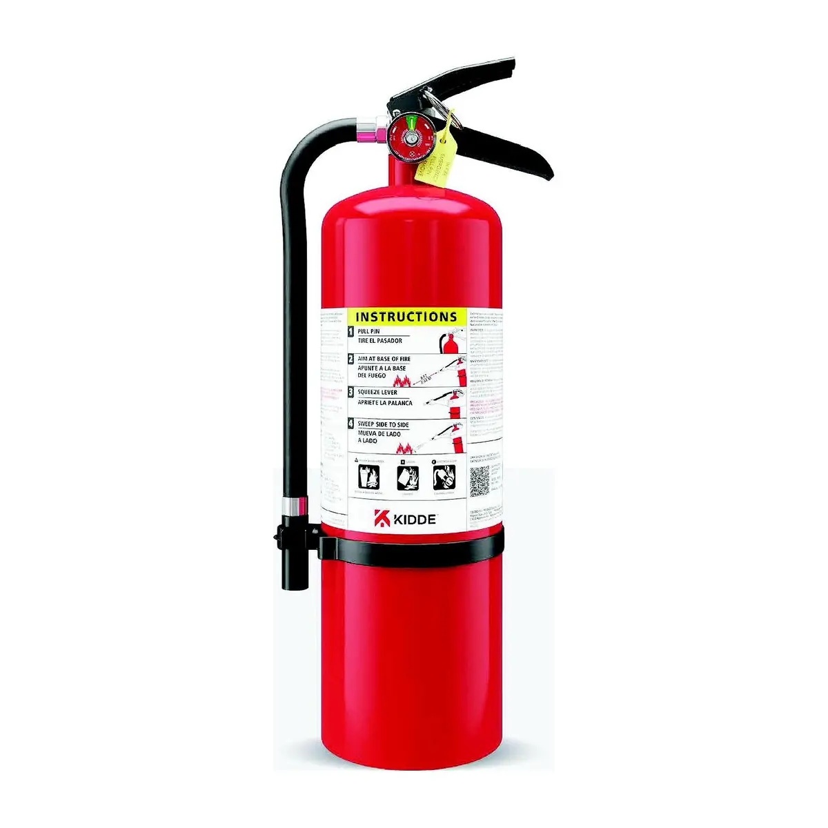 Kidde 21032149 Safety Pro 460 Fire Extinguisher, Ul Rated:4-A:60-B:C, Pro-10Mp-1 1