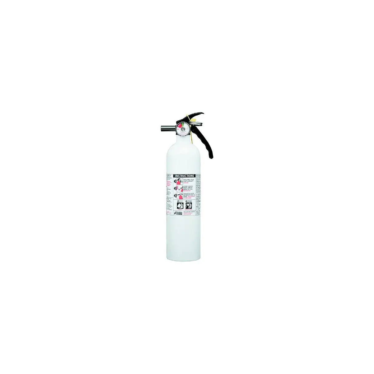 Kidde 466628Mtl Mariner White 10 Bc W/Gauge 1