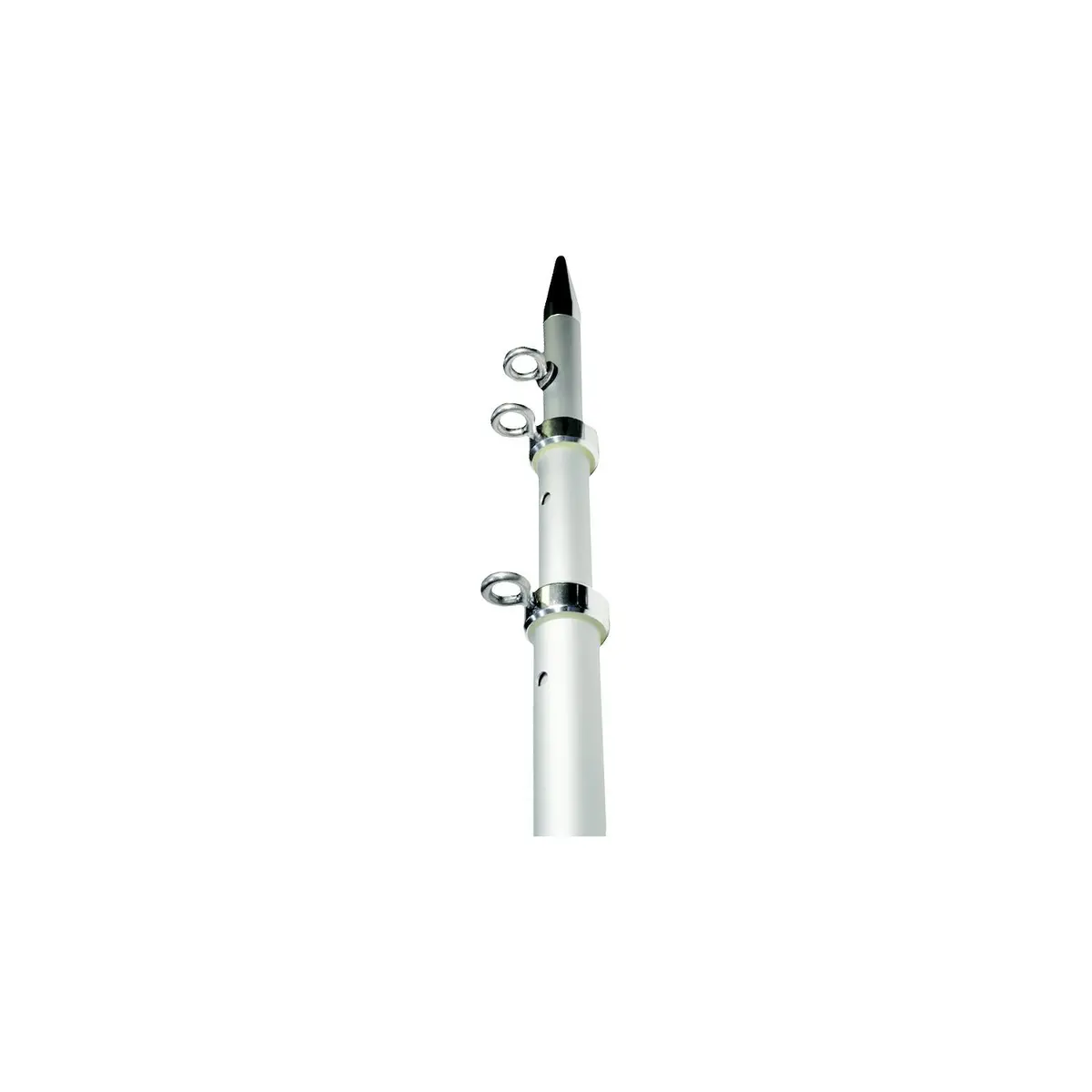 Taco Metals Oc-0422Vel8 Taco Tele Center Rigger Poles, 8' Silver 1