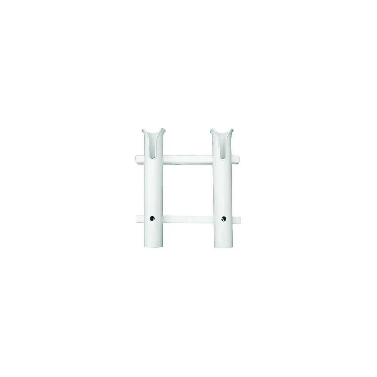 Taco Metals P03-062W Polyethylene 2-Rod Rack, White 1