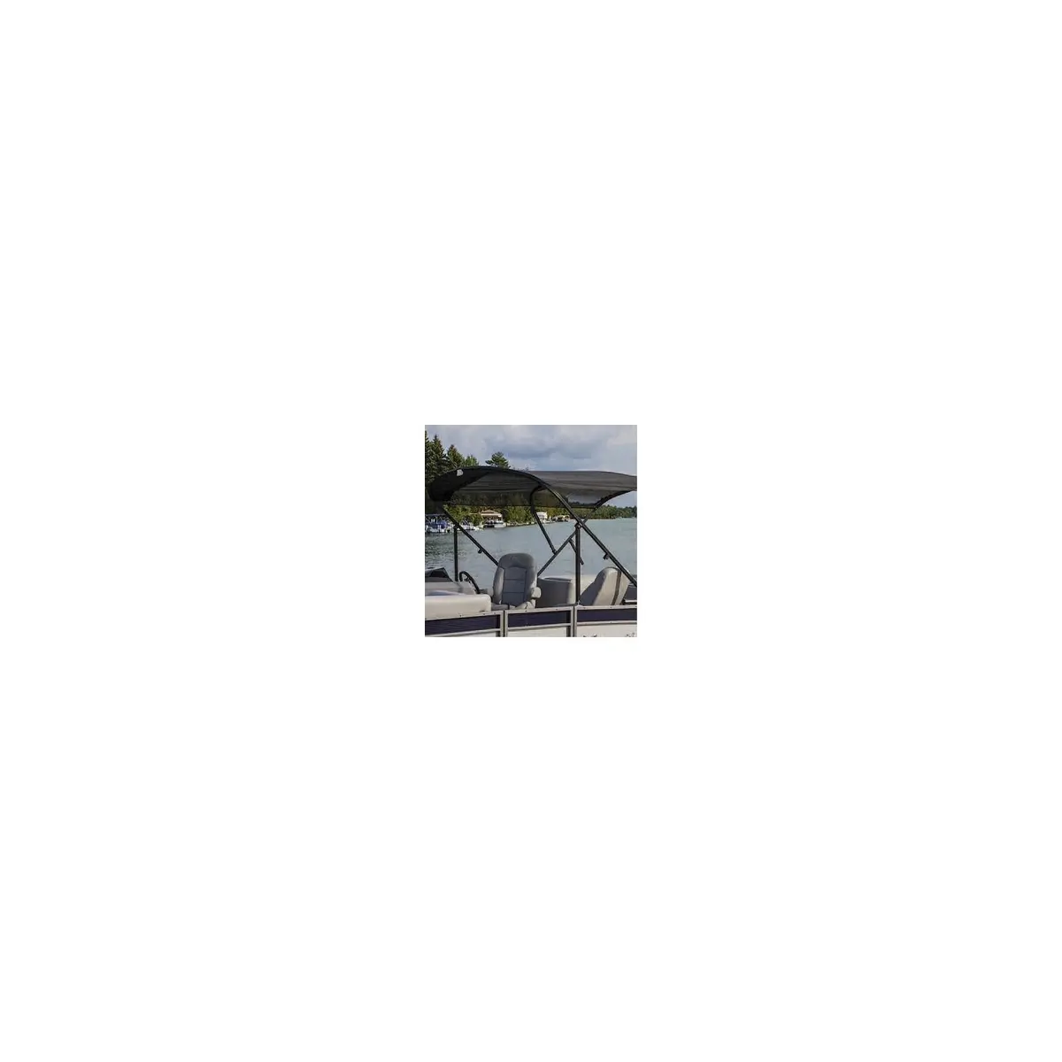 Lewmar 2021013518 Taylor Speed Top For Sureshade Bimini, 8-1/2' X 10', Black 1