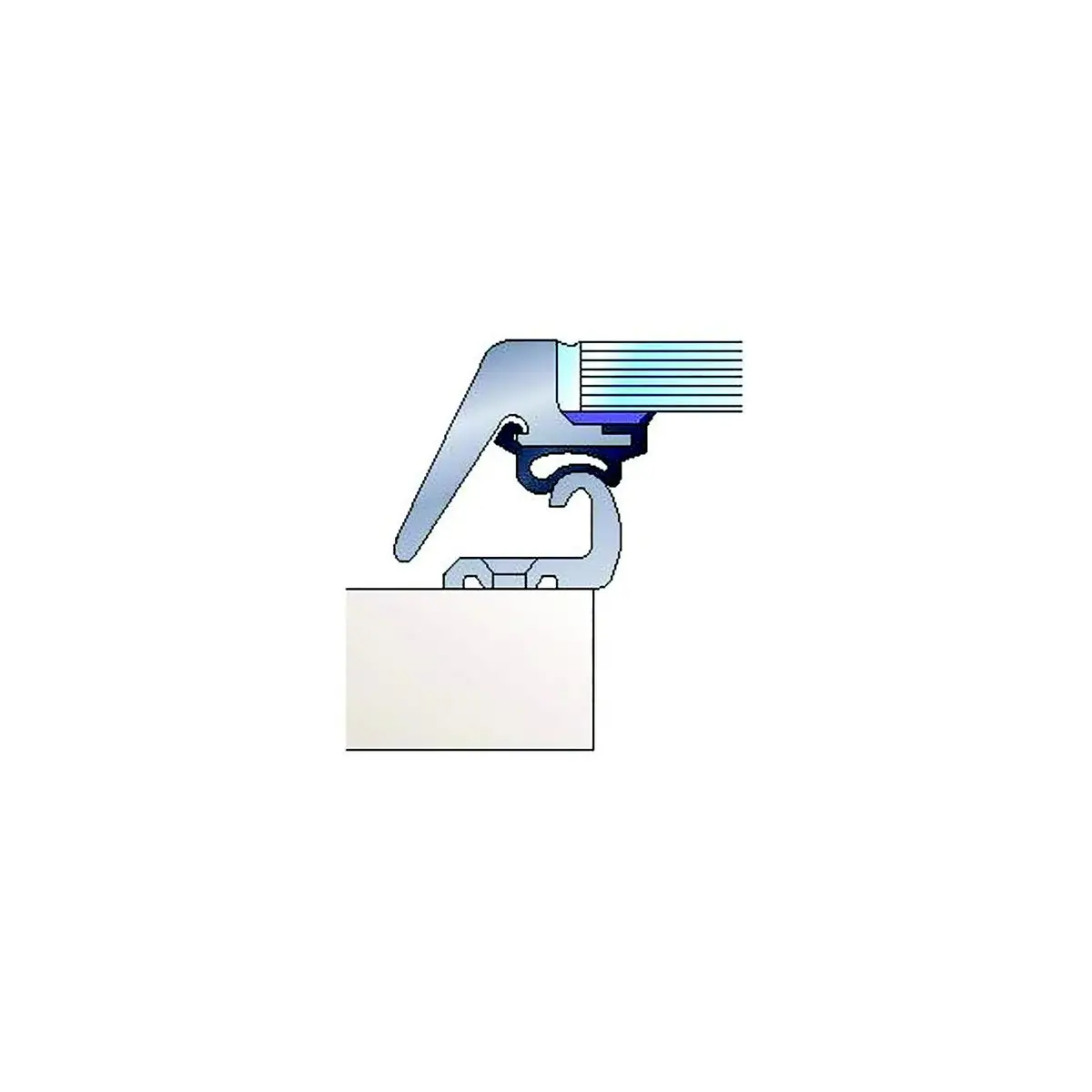 Lewmar 39660050 Ocean Size 60 Flat Base Hatch 1