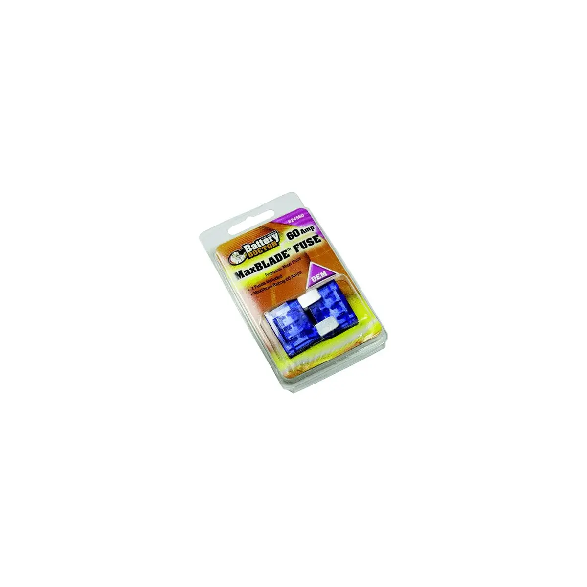 Wirthco 24560 Battery Doctor Maxblade Fuse, 60A, 2/Pk 1