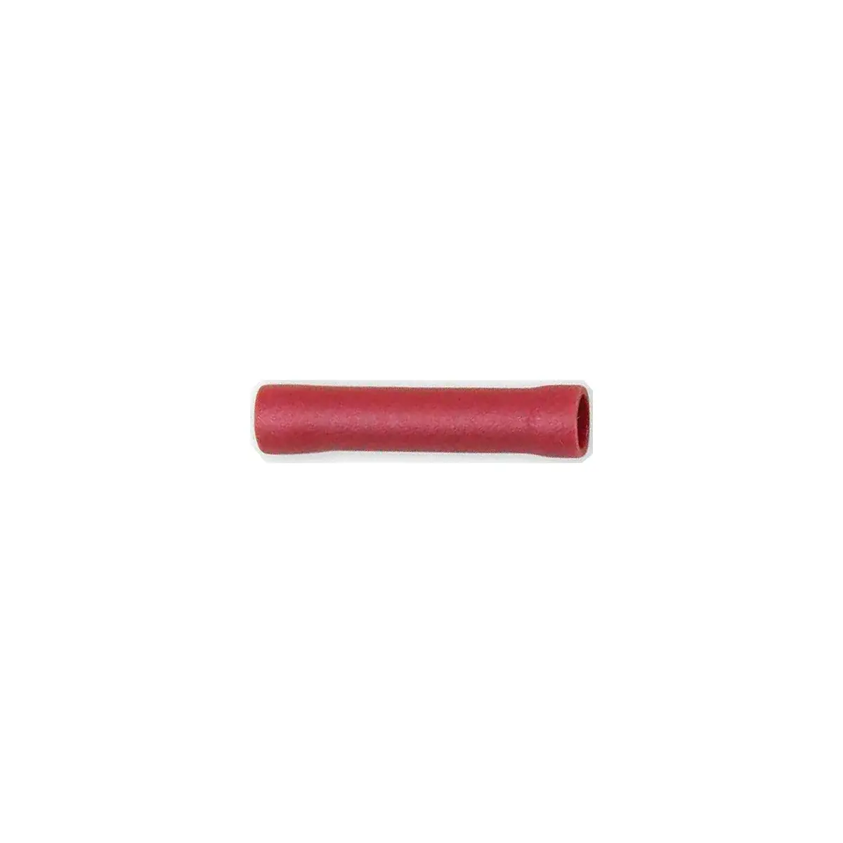 Wirthco 80810 Battery Doctor General Purpose Red Vinyl Insulated Butt Connector, 22-18 Awg, 25/Pk. 1