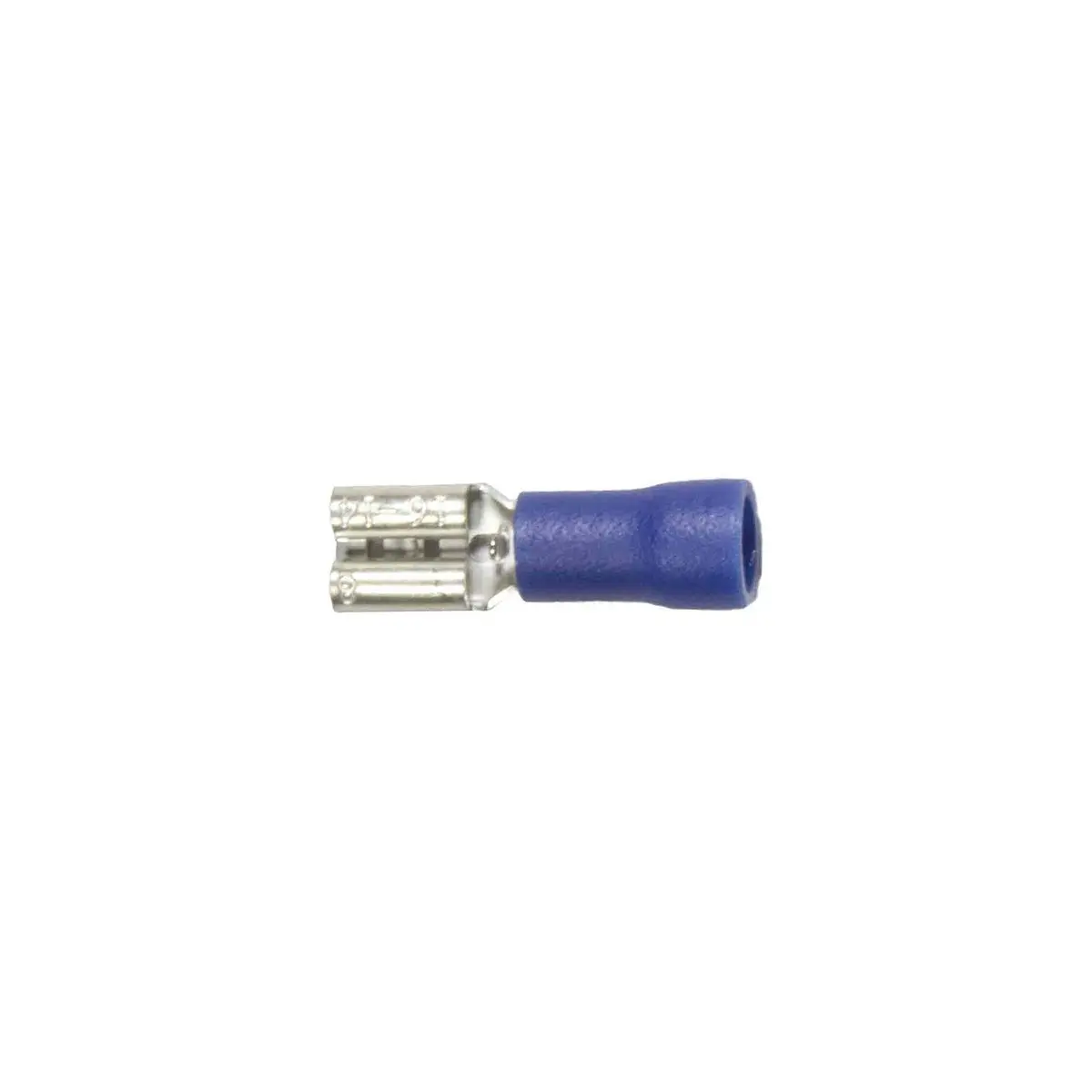 Wirthco 80824 Battery Doctor Blue Vinyl Insulated Quick Disconnects, 16-14 Awg, Female, 25/Pk. 1