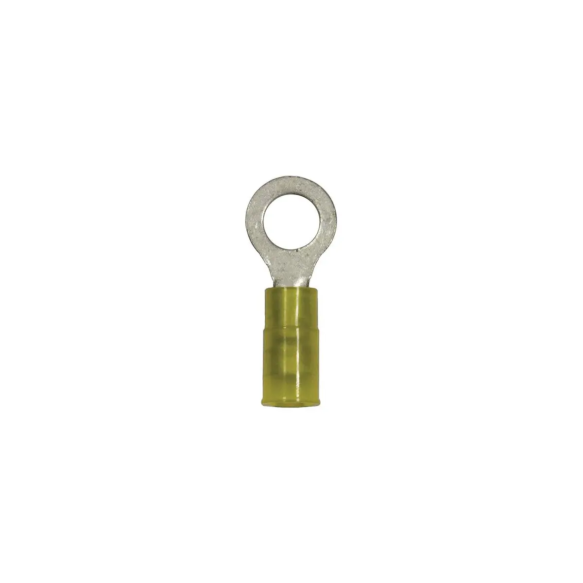 Wirthco 80865 Battery Doctor Yellow Nylon Insulated Ring Terminal, 12-10 Awg, 5/Pk. 1