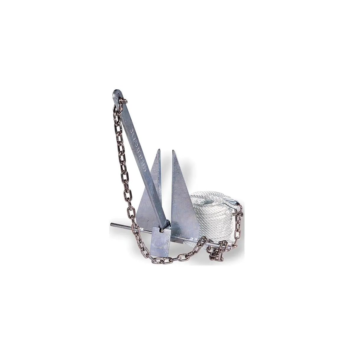 Tie Down Engineering 95096 Deluxe Anchor Kit Includes Anchor, Anchor Line, Chain & Shackles 1