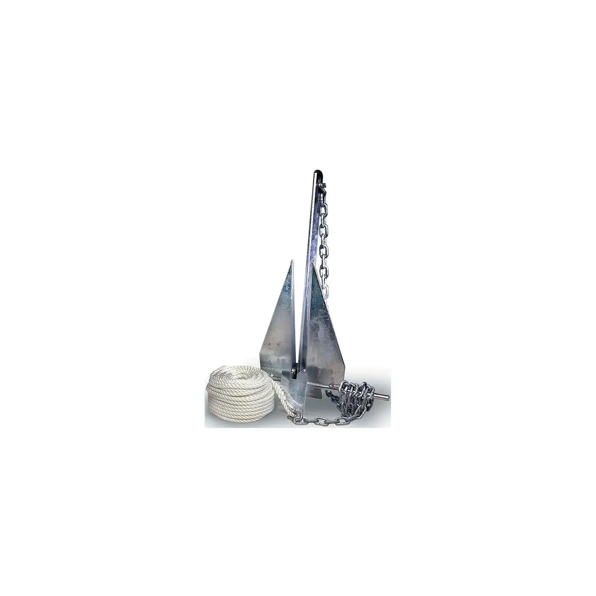 Tie Down Engineering 95100 Super Hooker Anchor Kit Includes Anchor, Anchor Line, Chain & (2) Shackles 1