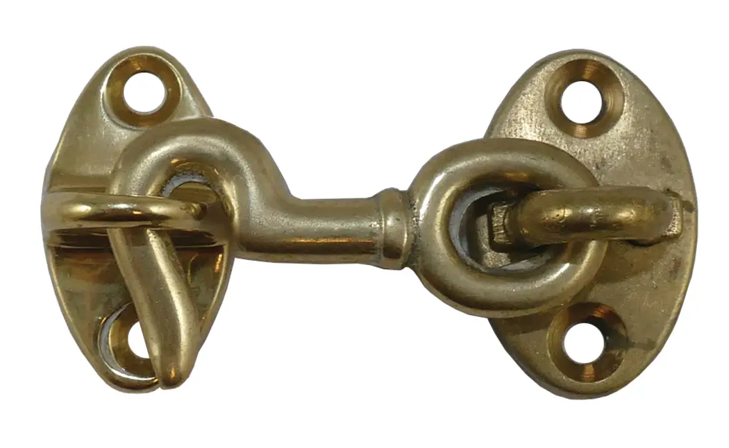 Perko 0956001Plb Bronze Cabin Door Hook, 1-1/2" 1
