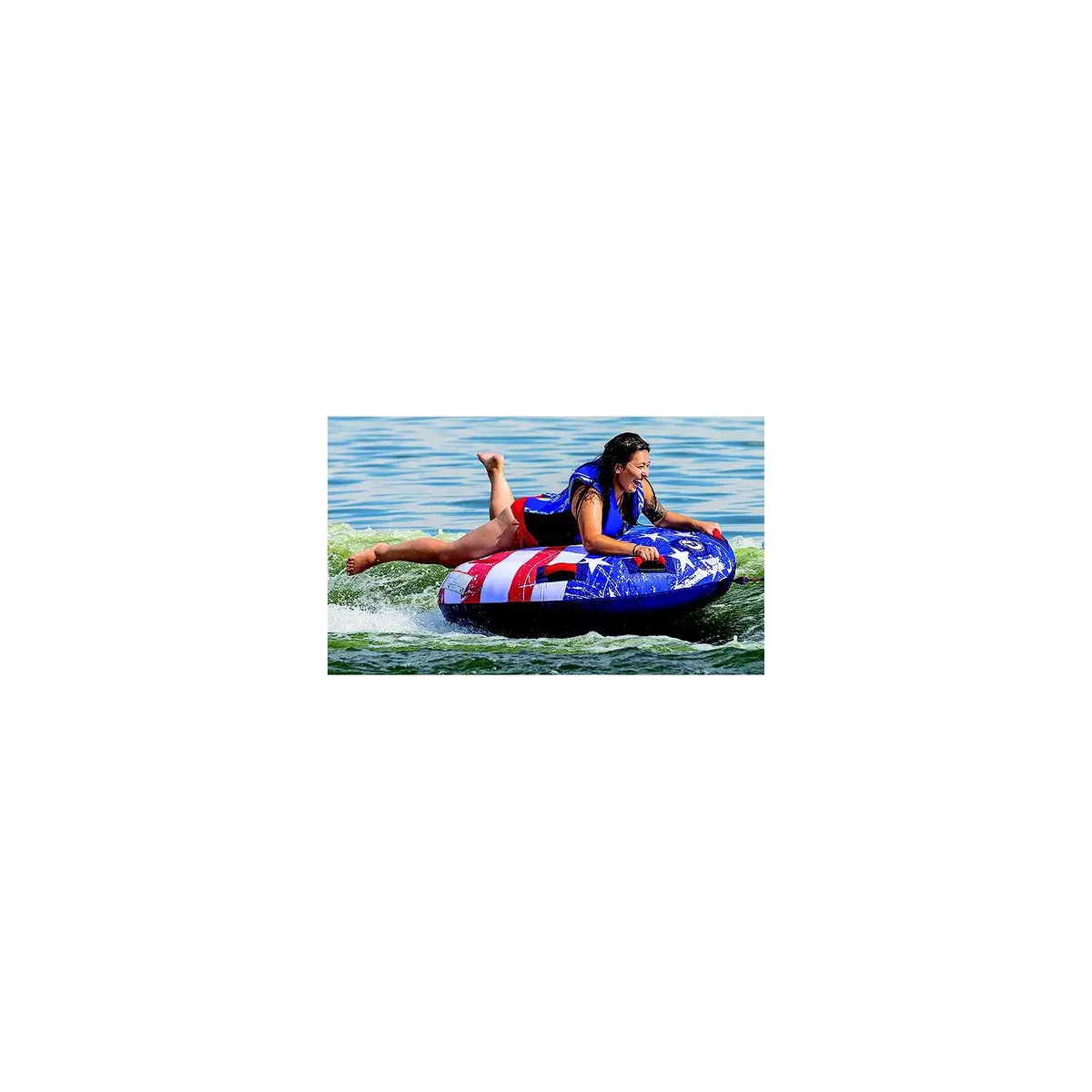 Sportsstuff 534310K Airhead Ahss4310k Stars & Stripes Towable Kit, 1 Rider 1