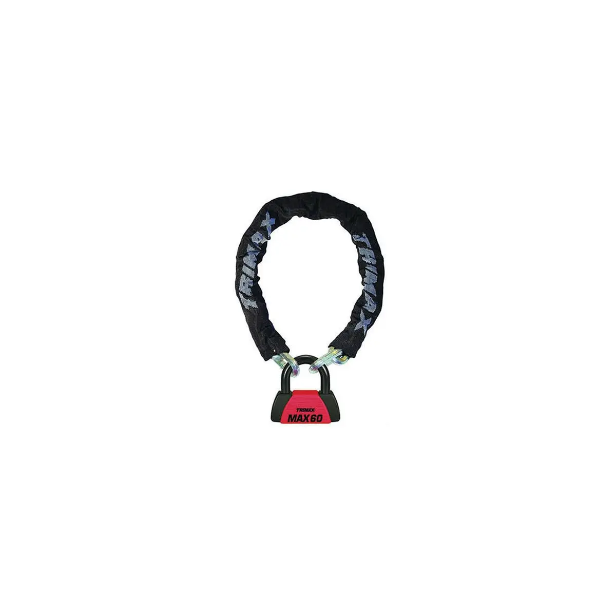 Trimax Locks Thex5060 Trimax Super Chain Combo Set Includes Max 60 Disc U-Lock &, 5' X 12Mm Chain 1