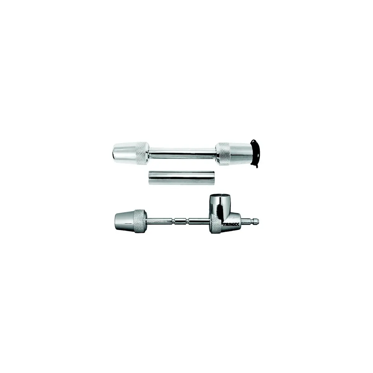 Trimax Locks Tm3123 Trimax Chrome Ts32 Universal Receiver Lock & Tc123, Adjustable Coupler Lock 1