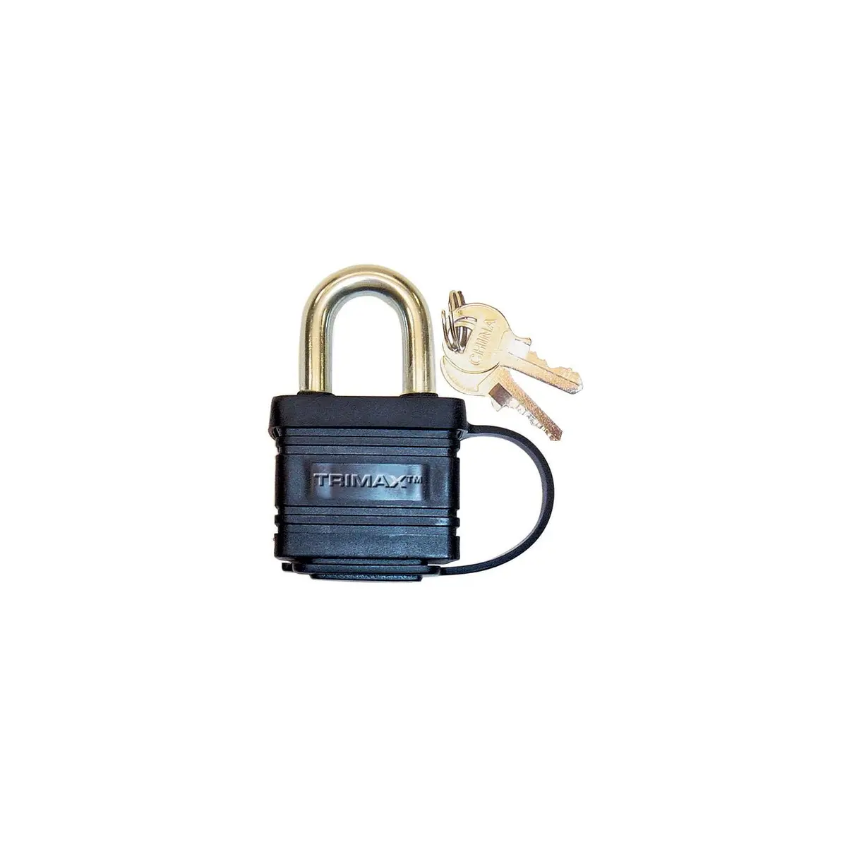 Trimax Locks Tpw3125 Trimax Solid Brass Waterproof Padlock Keyed Alike (3 Per, Pack) 1