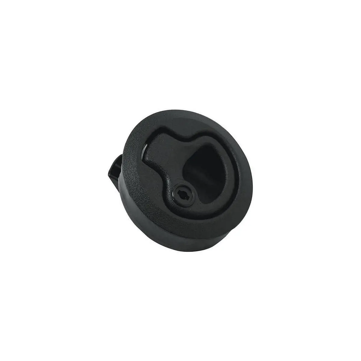 King 29203 Teak Isle Flush Slam Latch, Locking, Black 1