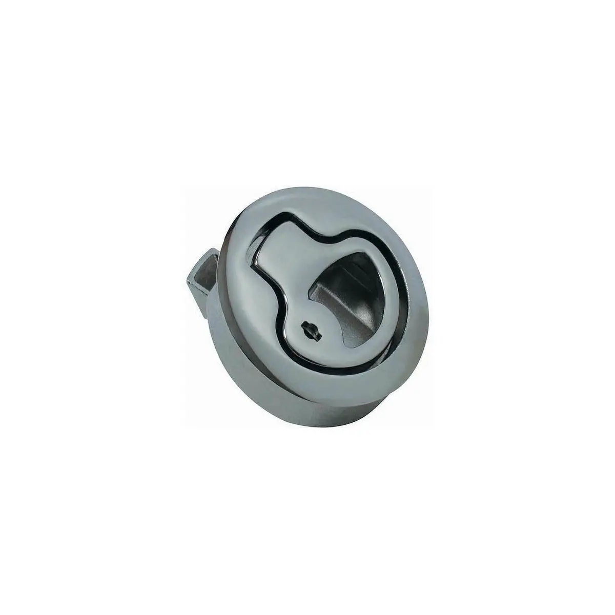 King 29207 Teak Isle Flush Slam Latch, Locking, Stainless 1