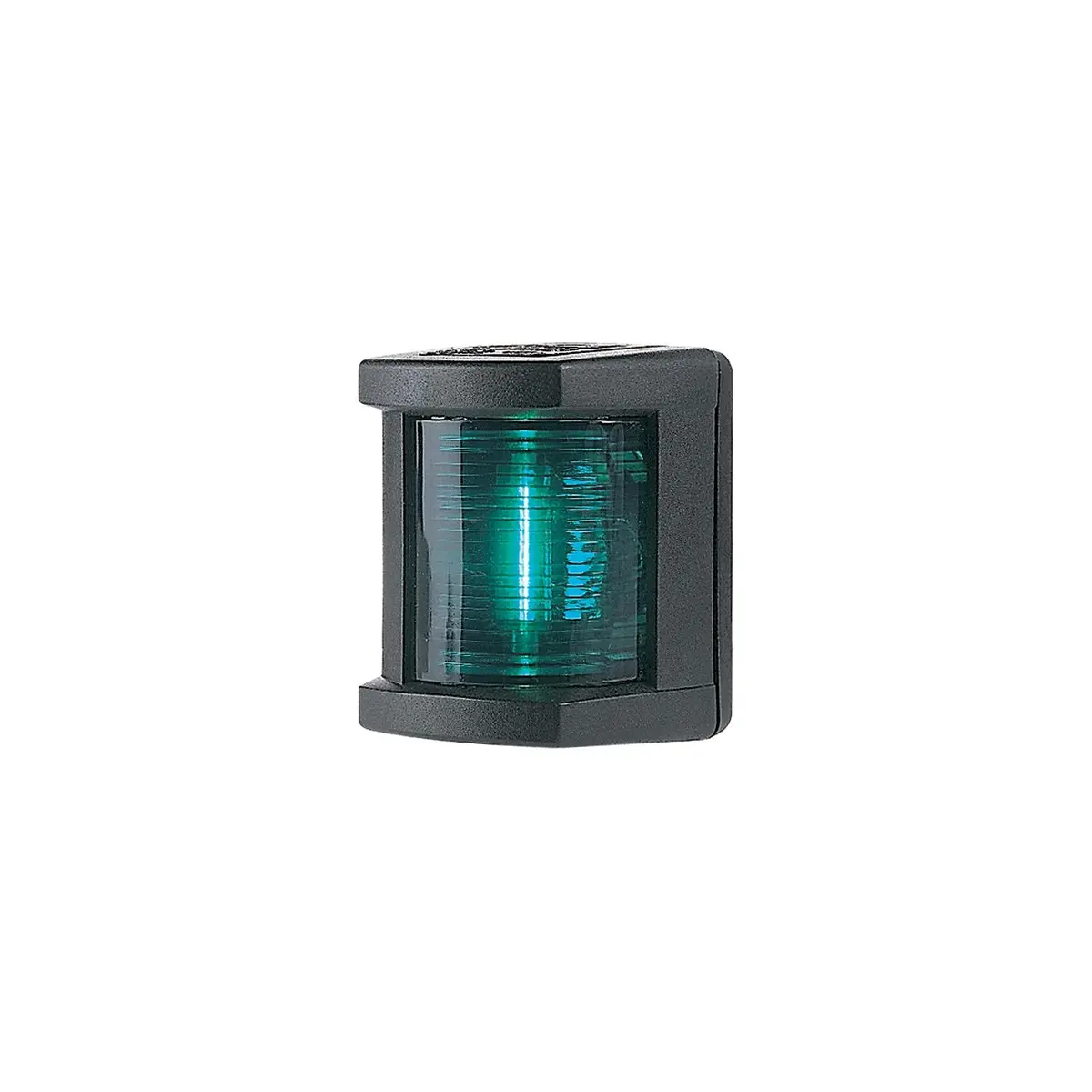 Hella 3562025 3562 Series 12V 1 Nm Powerboat & Yacht Navigation Lamp, Black Housing, Starboard 1