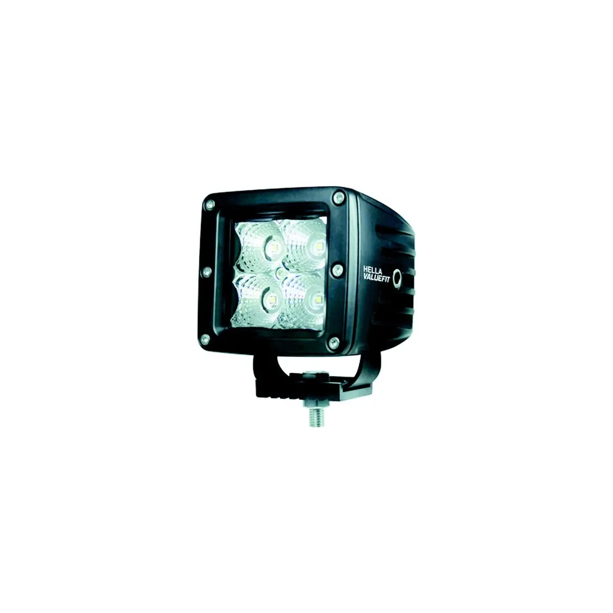 Hella 357204831 Valuefit Cube 4 Led Spot Light Kitkit, Black 1