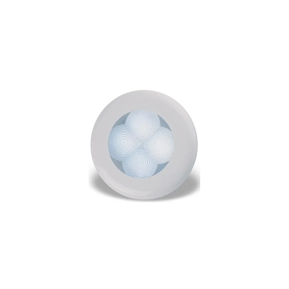 Hella 980500441 Led Light White W/White Bezel 12V 1