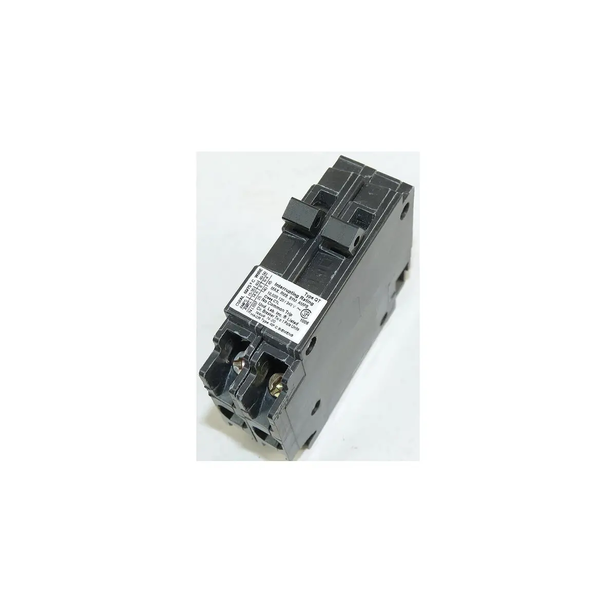 Parallax Power Supply Iteq3020 Parallax Circuit Breaker, Twin Pole, Duplex 1