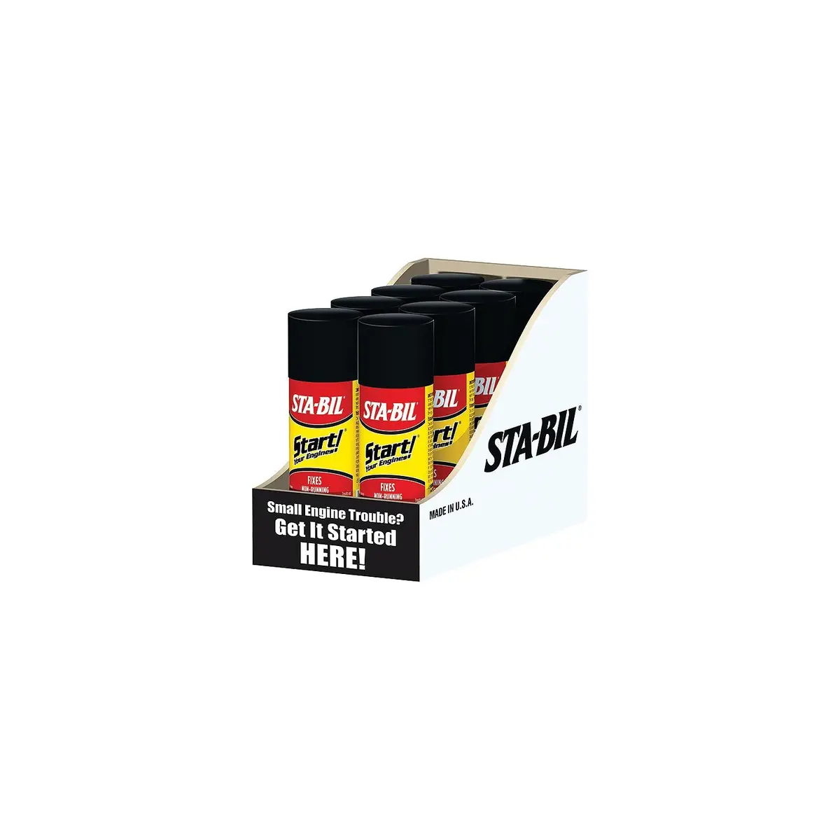 Gold Eagle 21214 Start Your Engines! Fuel System Revitalizer, 4 Oz. Counter Display, 8/Case 1