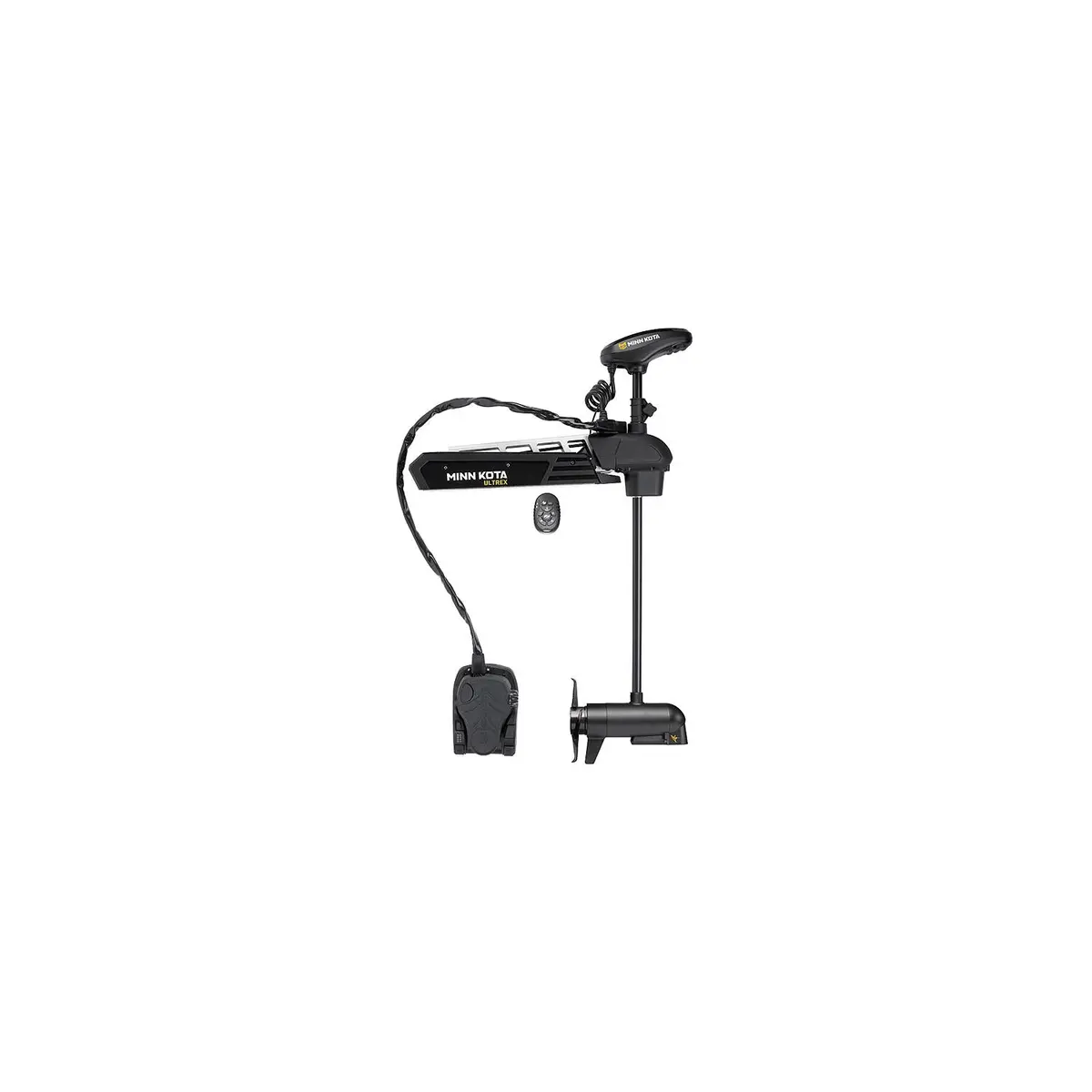 Minn Kota 1368894 Ultrex™ Bow Mount Freshwater Trolling Motor, 112 Lbs. Thrust, 60" Shaft, 36 Volts W/Micro Remote, Foot Pedal & Dual Spectrum Chrp Sonar 1