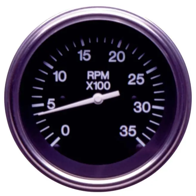 Sierra 82302P Heavy Duty Series Diesel Tachometer 1
