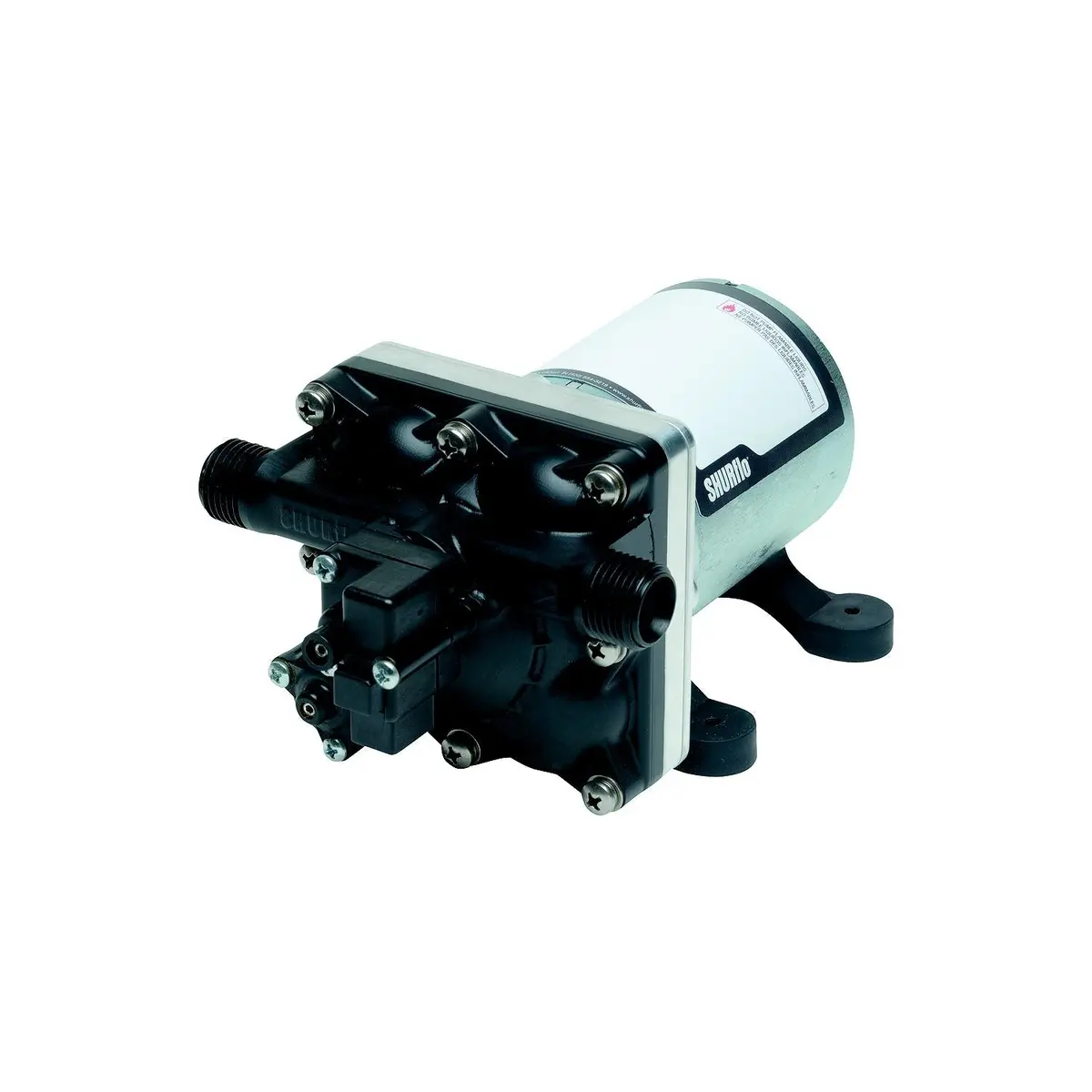 Shurflo 4008-171-E65 Revolution Self-Priming 3 Gpm 55 Psi 115V Fresh Water Rv, Pump 1