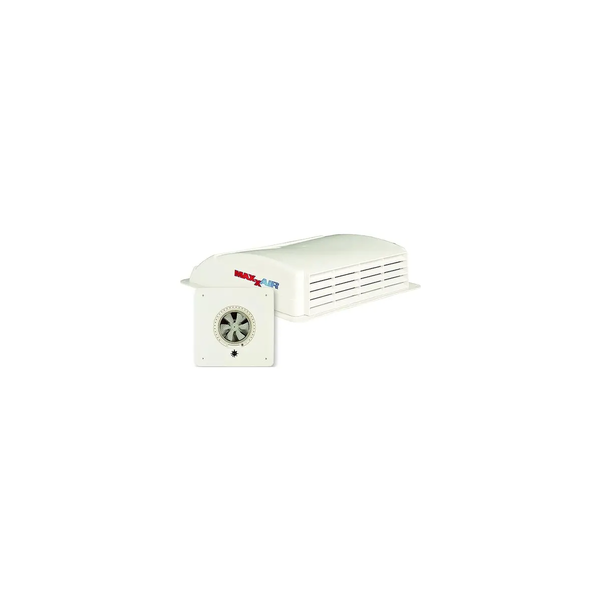 Maxxair 00-03801 Mini Vent Deluxe, White 1