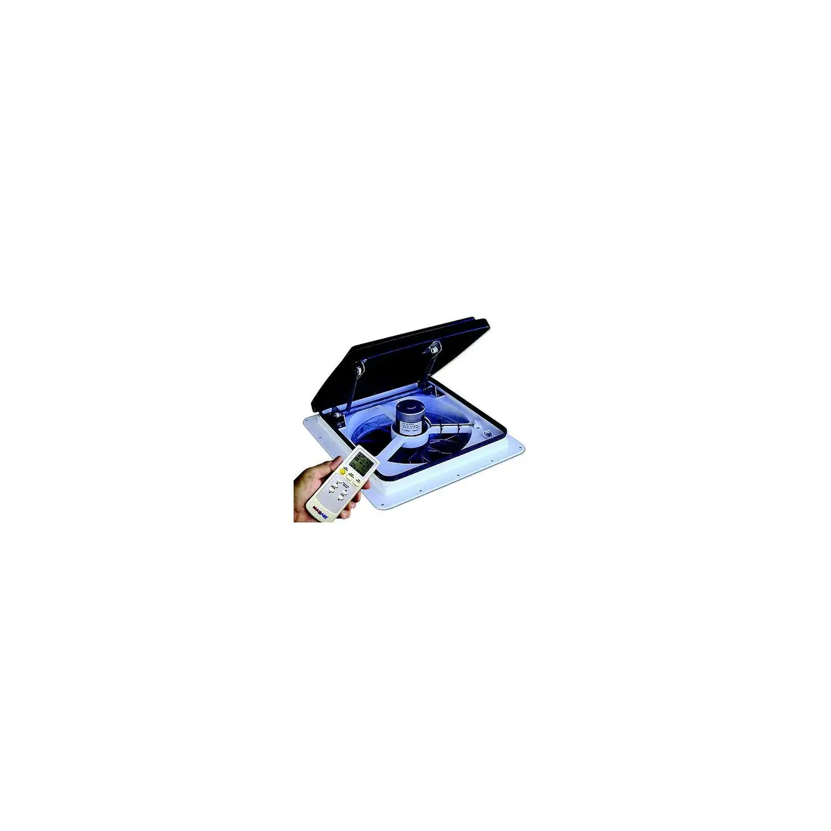 Maxxair 00A04301k Maxxfan White Rv 4-Speed Fan 1