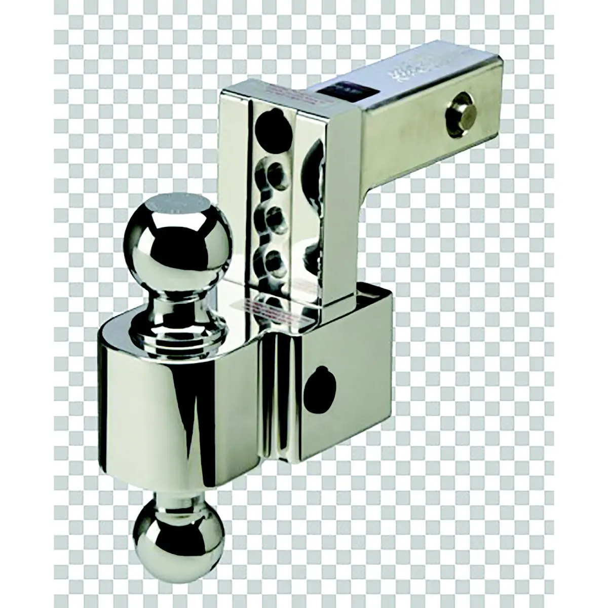 Progress Mfg 44004400 Flash Dtalbm6400 2" Shank Adjustable Locking Ball Mt. 5", Rise, 4" Drop 1