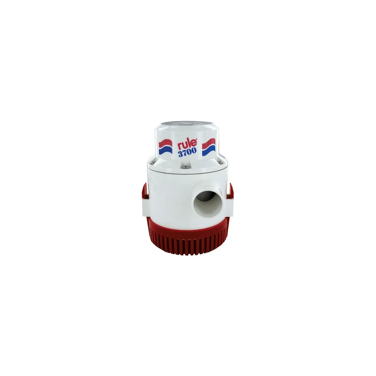 Rule 14A-6Ul 3,700 Gph 12V 15.5 Amp High Capacity Bilge Pump With 6' Leads 1