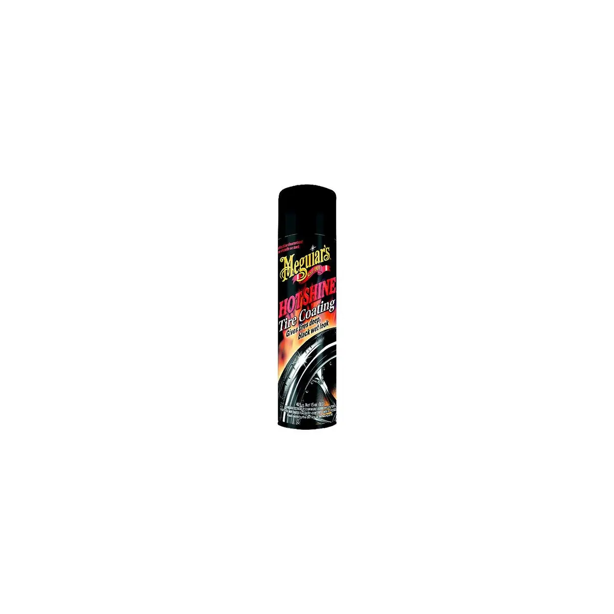 Meguiars G13815 Mequiar's Hot Shine High Gloss Tire Coating, 15 Oz. Aerosol 1