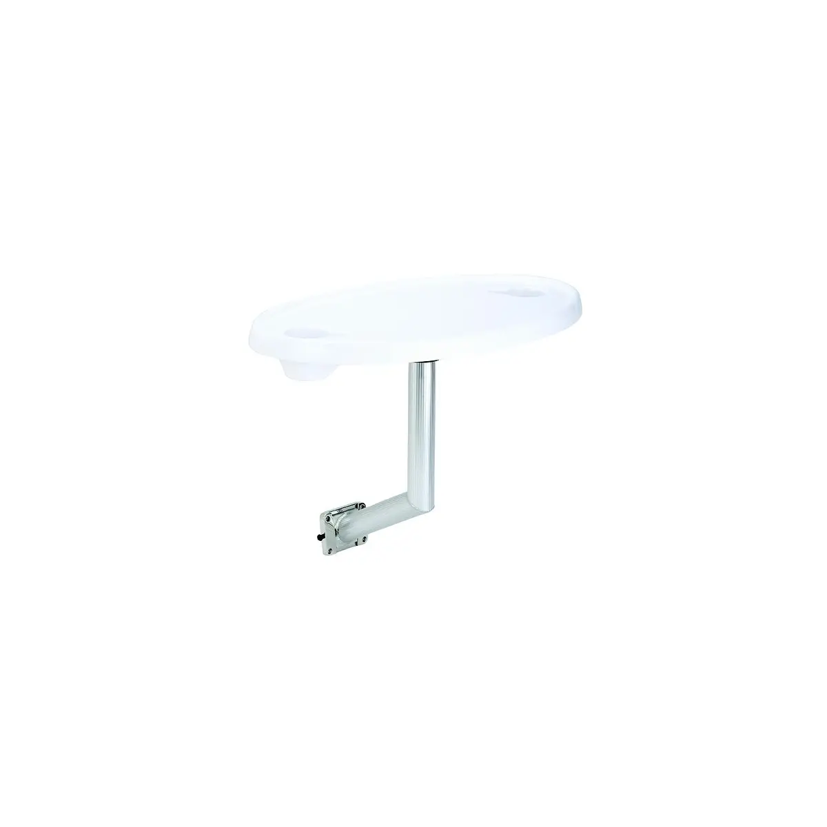 Garelick 75359 Oval Acrylic Table, Side Mt. 1