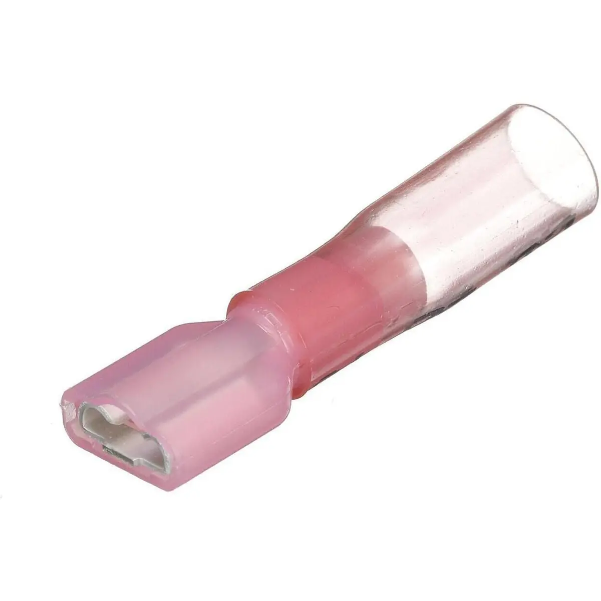 Seachoice 60283 3-To-1 Heat Shrink Insulated Quick Disconnect, 22-18 Ga., 0.187" Male, Red, 25-Pack 2