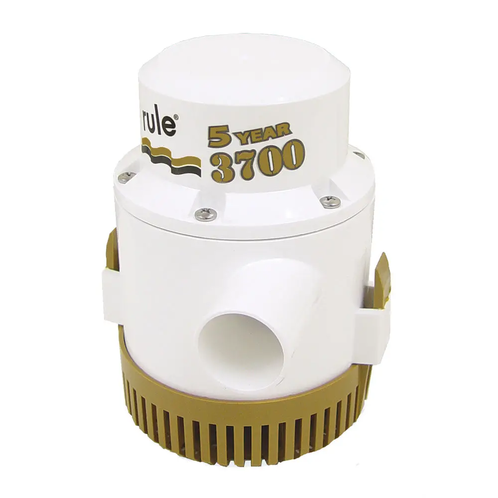 Rule 13A Gold Series 3700 Gph High Capacity Bilge Pump, 12V 1