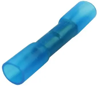 Fultyme Rv 5019 Crimp 'N Seal Butt Splice, 25/Pk, Heat Shrink, 16-14 Ga. Blue 2