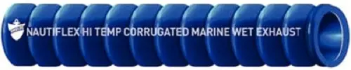 Shield 16-262-1124 Shields Marine Corrugated Blue Series 262 Silicone Water, Exhaust 12-1/2' Hose 2